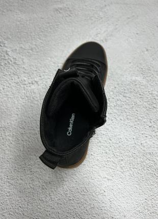 Мужские кожаные ботинки calvin klein 🍂люкс качество 🔥8 фото
