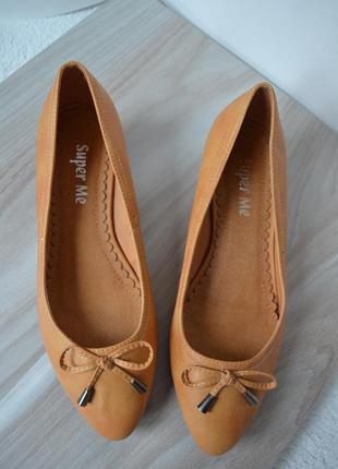 Нові коричневі черевички super me