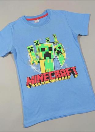 Футболка на хлопчика майнкрафт.104,116