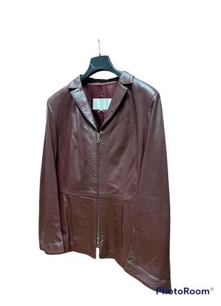 Кожаная куртка жакет италия guido de medici