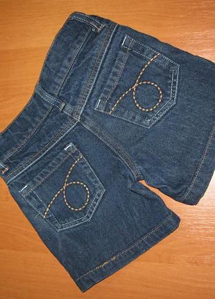 Шорты "denim" размер 2-3 года. рост 98 см. 2