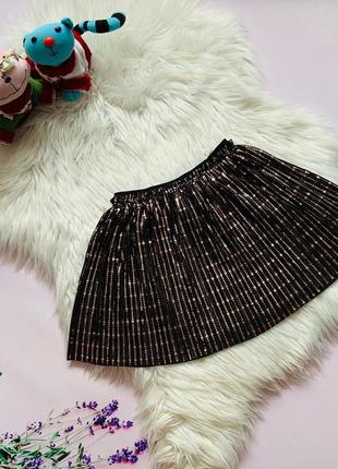 Стильна модна нарядна спідниця next дівчинку 8-9 років