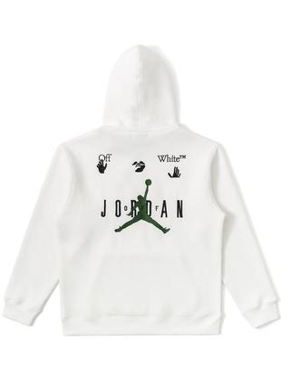 Худі jordan x off white