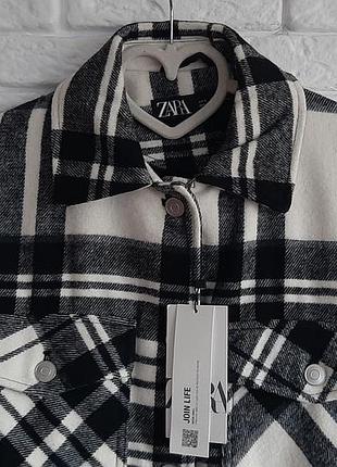 Рубашка теплая  zara. 8