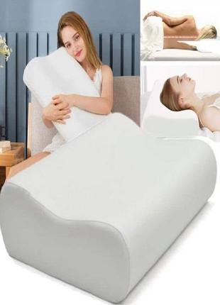 Ортопедическая подушка с эффектом памяти memory foam pillow3 фото