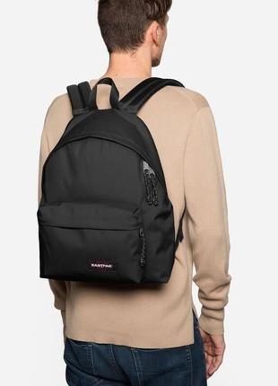 Рюкзак eastpak padded pak'r black чорний оригінал істпак чоловічий / жіночий