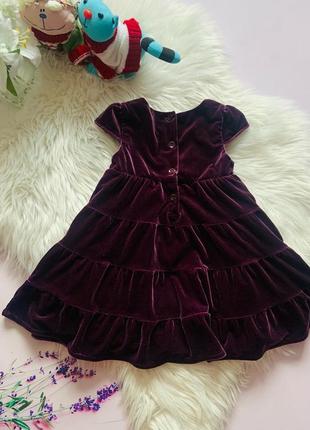 Нарядное красивое платье mothercare девочке 1,5-2 года2 фото