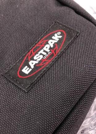 Месенджер eastpak the one messenger bordo мужская барсетка черная на подарок3 фото