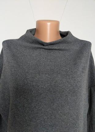 Оверсайз серая кофта -джемпер. new look 4