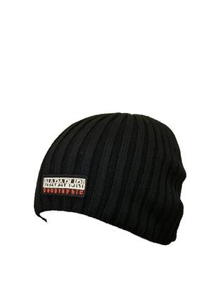 Шапка чоловіча napapijri hats baret np-500 black