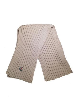 Шарф жіночий moncler mc-7891 beige