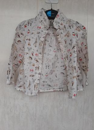 Сорочка в звірят