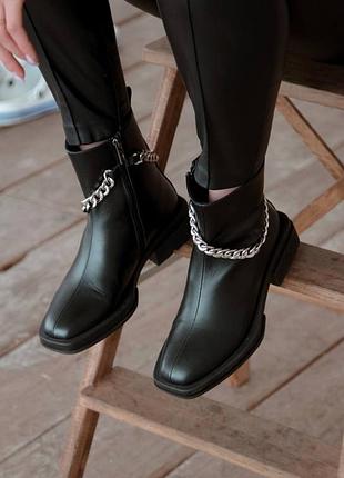 Кожаные ботинки ручная работа