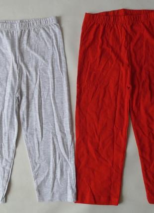 Набор 2 шт. пижамные штаны 2-3 года 98 см primark2 фото