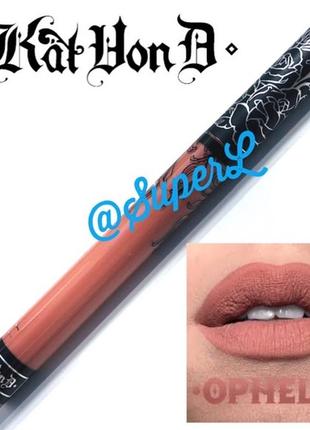 Жидкая матовая помада kat von d everlasting liquid lipstick