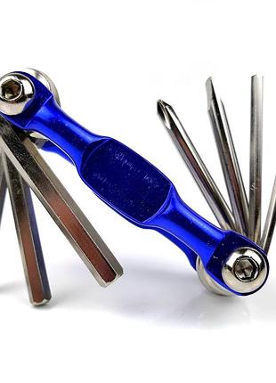 Мультитул набор шестигранников gjb-007 чорный