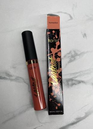 Рідка матова помада tarte cosmetics tarteist quick dry matte lip paint у відтінку homeslice