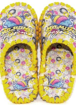 Дитячі фетрові тапочки 850, vends, для дівчинки, 30/31, фетр, осінь/зима/весна