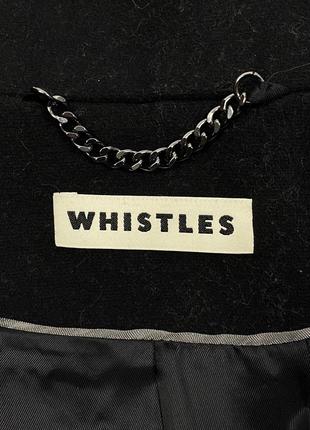 Классическое шерстяное пальто от дорогого бренда whistles8 фото