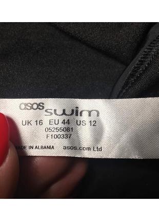 Нові чорні купальні трусики шортики батал 54 asos5 фото