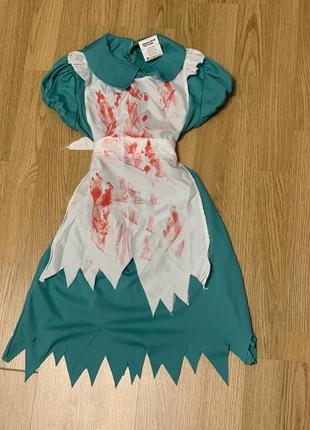 Кровавая медсестра костюм. наряд сестры рэтчед