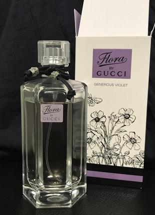Gucci flora by gucci generous violet eau de toilette1 фото