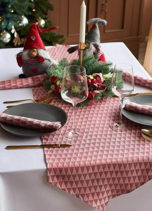 Новорічна серветка едельвіка ялинка р.0,30х0,40 ( 453-20/00)