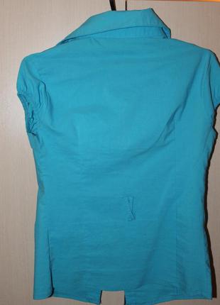 Сорочка ,блакитного кольору3 фото