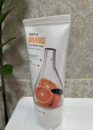 Очищувальна пінка its skin have a orange cleansing foam2 фото