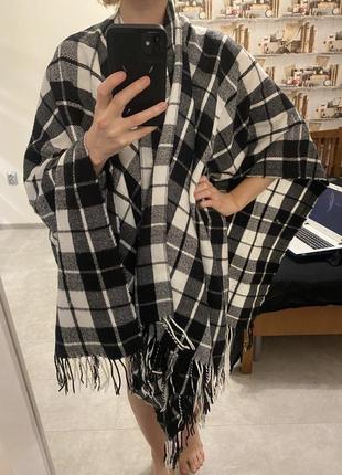 Пончо шарфік zara h&m