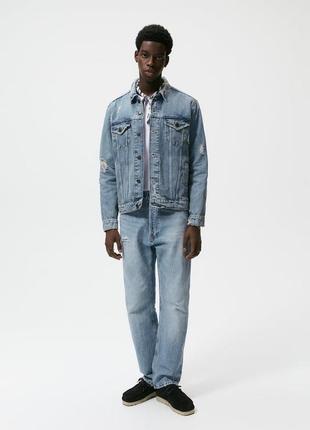 Джинсова куртка zara