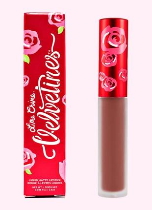 Матова губна помада lime crime velvetines liquid matte lipstick4 фото