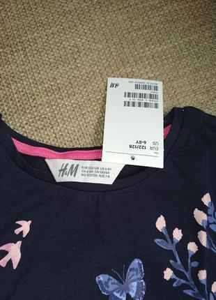 Реглан девочке 2/4  лет h&m3 фото