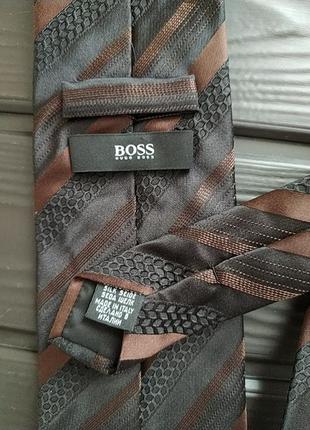 Boss 💯 шовк краватка галстук2 фото
