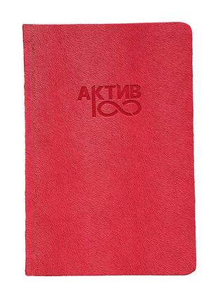 Планер для бизнеса и личных дел актив lifeflux а5 на год красный металлик русский язык