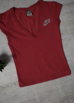 Футболка розовая nike оригинал, размер с