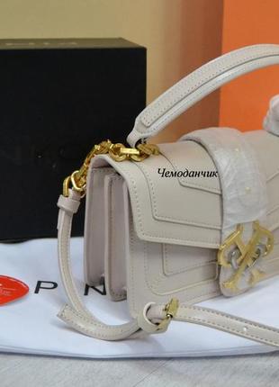Женская сумка pinko love bag пинко бежевая mini, брендовая сумка, брендовые сумки pinko, модні сумки, 3963 фото