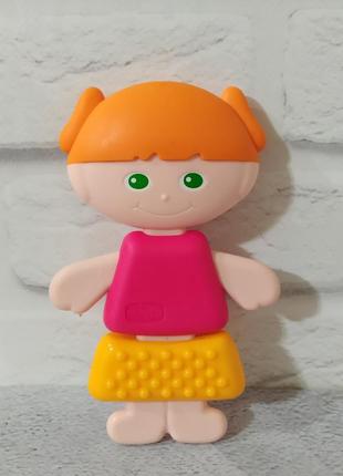 Брязкальце-прорізувач chicco little girl rattle 3m+