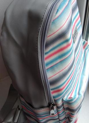 Рюкзак серый с люрексовым блеском1 фото