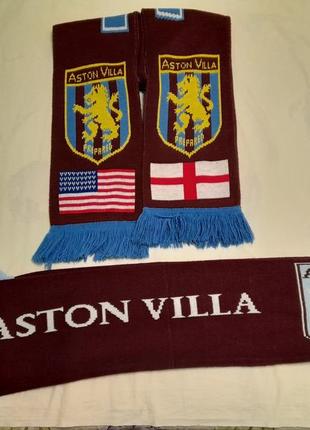 Футбольний Шарф aston villa fc