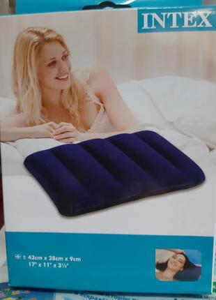 Надувная подушка интекс2 фото