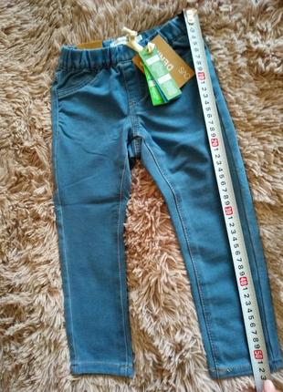 Нові дитячі джинси ovs 🌺/ джинси для дівчинки на 2,5-3,5 рочки💙5 фото