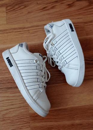 Шкіряні кросівки кросівки кеді k swiss /розм.27,1/2(17см) оригінал2 фото