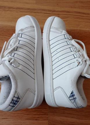 Шкіряні кросівки кросівки кеді k swiss /розм.27,1/2(17см) оригінал5 фото