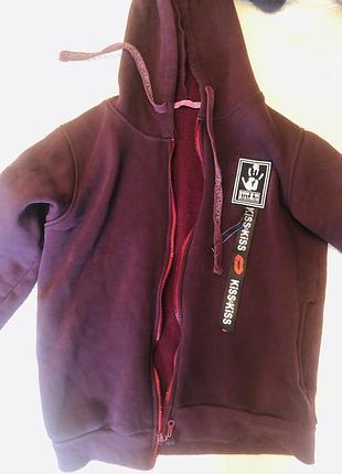 Олімпійка жіноча кольору бордо