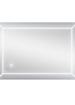 Дзеркало для ванної кімнати qtap aries 500х700 з led-підсвіткою, reverse qt037816015070w