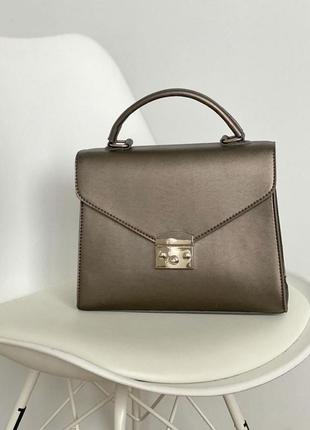 Сумка цвета графит