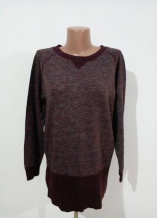 Меландевий світшот з замоочками з боків