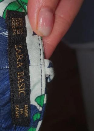 Брючки zara (принт)4 фото