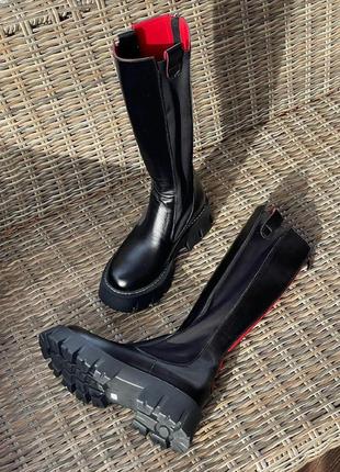 Кожаные сапоги челси ручная работа по индивидуальным меркам